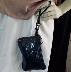 Coach wristlet blue